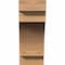 Ekena Millwork Mediterranean Rough Sawn Rafter Tail, Western Red Cedar, 4"W x 10"H x 18"L RFT04X10X18MED00RWR - alternate 4